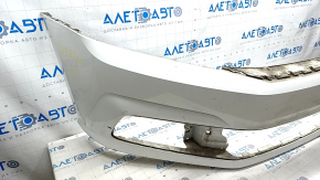 Bare front bumper VW Passat b8 16-19 USA white, scratches