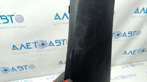 Center pillar trim lower right Toyota Prius 30 10-15 black, worn