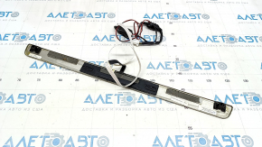 Door sill trim front right outer Infiniti JX35 QX60 13-17 chrome with backlight, butt, missing seal