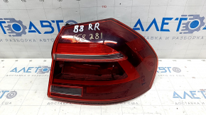 Light outer wing right VW Passat b8 16-19 USA LED dark