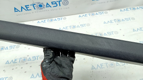 Door sill trim front left Toyota Prius 30 10-15 black, scratches, broken fastener
