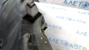 Fuel tank guard assembly Toyota Prius 30 10-15 2 parts dented, broken fastening, tear, abrasions