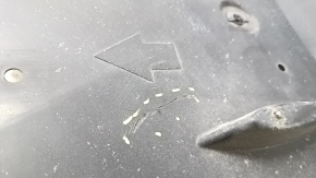 Fuel tank guard assembly Toyota Prius 30 10-15 2 parts dented, broken fastening, tear, abrasions