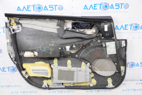 Door trim card front right Lexus ES350 07-09 gray leather, dry cleanable, scratches