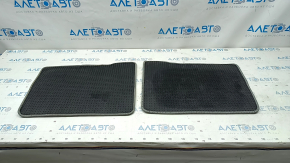Set of mats Toyota Prius 30 10-15 cloth gray, plug-in, for dry cleaning