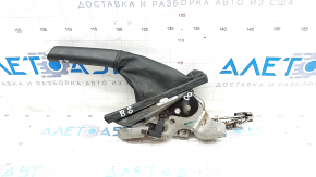 Parking brake lever VW Passat b8 16-19 USA leather, black