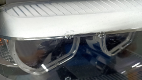 Front right headlight complete BMW 5 G30 17-20 LED Corona Rings S524A with mount, sand, chips