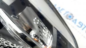 Headlight front left complete BMW 5 G30 17-20 LED Corona Rings S524A with mount, sand, scratch