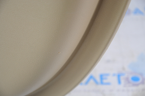 Door trim card front right Hyundai Elantra UD 11-13 prerest beige, insert leather with perforation, armrest leather. scratches, torn armrest