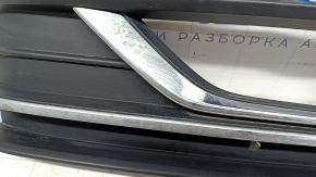 Front bumper grille side left VW Passat b8 16-19 USA under fog lights, sand