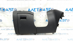 Driver's knee pad VW Passat b8 16-19 USA black, broken guide