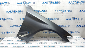 Front right wing BMW 5 G30 17-23 aluminum, gray C2Y, dents