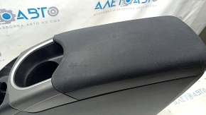 Central console armrest and cup holder Toyota Prius 30 12-15 rest, black, heated, dry cleanable, scratches
