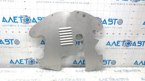 Front central underbody protection Toyota Prius 30 10-15 on catalytic converter, not orig, MILLERCAT