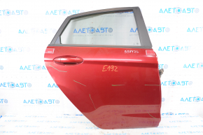 Door assembly rear right Ford Fiesta 11-19 4d red RR