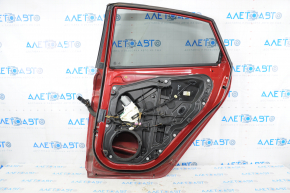 Door assembly rear right Ford Fiesta 11-19 4d red RR