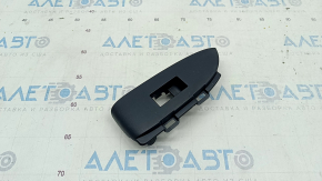 Rear left window lift control trim Toyota Prius 30 10-15 black