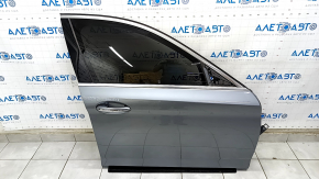 Door assembly front right BMW 5 G30 17-23 aluminum, gray C2Y, keyless