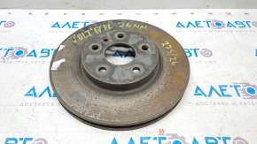 Front right brake disc Chevrolet Volt 16-275/26mm rusty