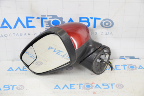 Side mirror left Ford Fiesta 11-19 5 pins, turn signal, red