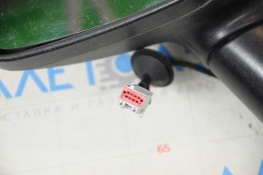 Side mirror left Ford Fiesta 11-19 5 pins, turn signal, red