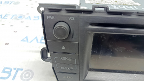 Monitor, display, navigation Toyota Prius 30 12-15 peeled off protective coating, worn