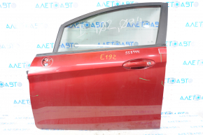 Door assembly front left Ford Fiesta 11-19 red RR
