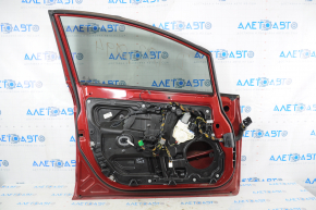 Door assembly front left Ford Fiesta 11-19 red RR