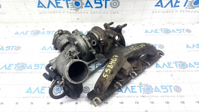 Turbine assembly with manifold Audi Q5 8R 13-16 hybrid 129k