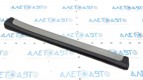 Door sill outer front left Infiniti FX35 FX45 03-08 black with chrome trim, scratch, bump
