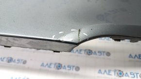 Bare front bumper BMW 5 G30 17-20 for parking sensors, gray C2Y, dents, scratches