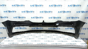 Bare front bumper BMW 5 G30 17-20 for parking sensors, gray C2Y, dents, scratches
