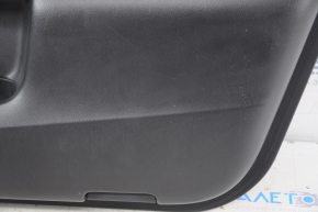 Door trim card front right Nissan Pathfinder 13-20 black with black insert cloth, armrest cloth, molding black gloss, scratches, for dry cleaning