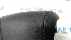 Airbag in steering wheel driver BMW 5 G30 17-23 black leather, cracked