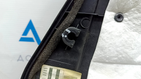 Door trim card front left Toyota Prius 30 10-15 black, gray fabric insert, crack crepe, scratches