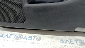 Door trim card front right Toyota Prius 30 10-15 black, gray fabric insert, scratches