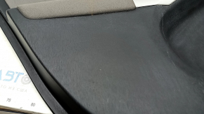 Door trim card rear left Toyota Prius 30 10-15 black, gray fabric insert, scratches, under chemical