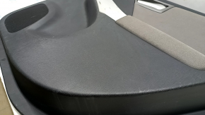 Door trim card rear right Toyota Prius 30 10-15 black, gray fabric insert, scratches