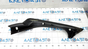 Right trunk lid gutter trim BMW 5 G30 17-23 on the body, torn