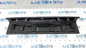 Trunk opening trim BMW 5 G30 17-23 black, scratches, painted