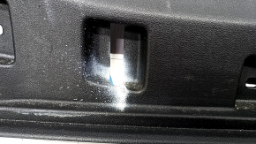 Trunk opening trim BMW 5 G30 17-23 black, scratches, painted