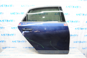 Door assembly rear right VW Passat b7 12-15 USA scratches on glass, cracked trim