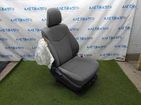 Passenger seat Toyota Prius 30 10-15 without airbag, mechanical, heated, velour dark gray, shot