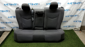 Rear row of seats 2nd row Toyota Prius 30 12-15 plug-in, velour, dark gray, dry-cleanable