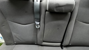 Rear row of seats 2nd row Toyota Prius 30 12-15 plug-in, velour, dark gray, dry-cleanable