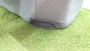 Rear row of seats 2nd row Toyota Prius 30 12-15 plug-in, velour, dark gray, dry-cleanable