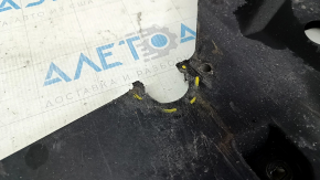Front bumper lip Toyota Prius 30 10-15 broken mount, rubbed, torn, dented