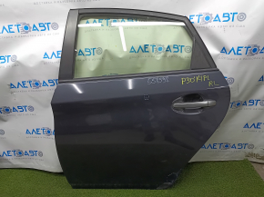 Door assembly rear left Toyota Prius 30 10-15 graphite 8V1, butt, dented