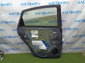 Door assembly rear left Toyota Prius 30 10-15 graphite 8V1, butt, dented