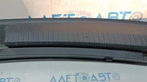 VW Tiguan 18 trunk opening trim - black, scratches, broken guide